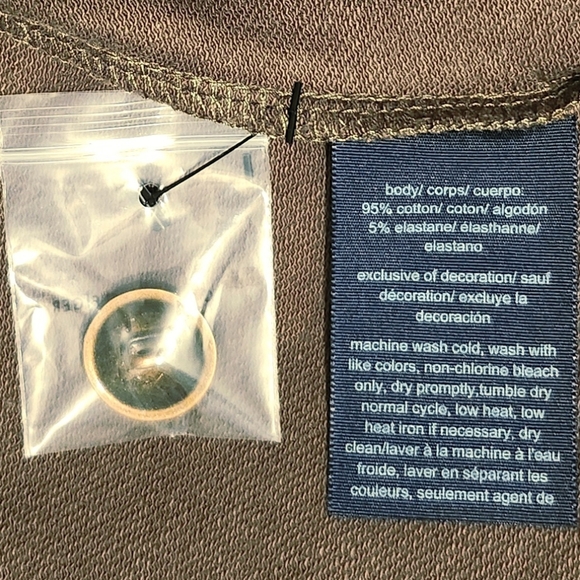 Womens Tommy Hilfiger Military Green Band Jacket Size Large MSRP $109 - Picture 13 of 16